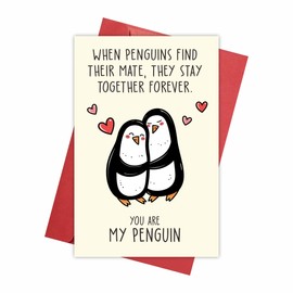 REENYOUNG My Penguin Card, Forever Love