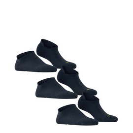 FALKE Unisex Cool Kick Sneaker Socks, Blue (Marine 6120), 6.5-8.5