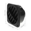 Mipcase 2pcs Rotatable Rv Heater Vent Cover Air Conditioning Vent