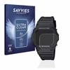 Savvies Pack of 6 Screen Protectors for Casio G-Shock GW-M5610-1ER
