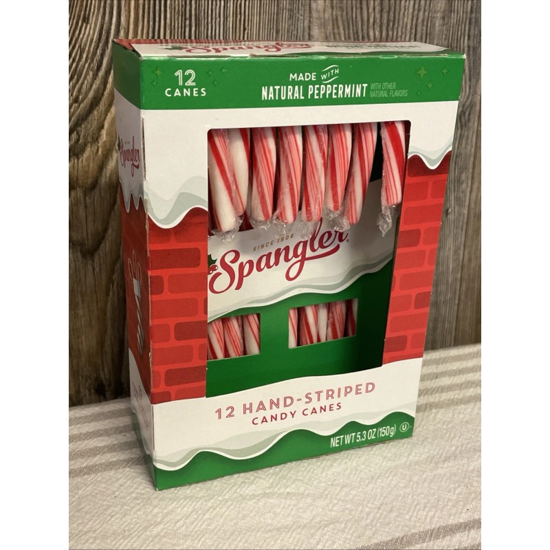 Spangler Two 12 Count Packs- 24 Total Spangler Natural Peppermint