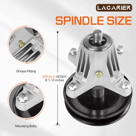 54" Deck Rebuild Kit for Cub Cadet MTD RZT L54KH S54 L54 S54KH for Craftsman Z6600, 3 Spindles 618-06978 918-06978, 3 Blade 942-05056 742-05056A, 148 1/4" Belt 954-04329 754-04329