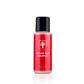 Champú Volume Plus  Fórmula anti-adelgazamiento y voluminizadora  Fabricado en EE. UU.  Sin sulfatos ni parabenos  Todo tipo de cabello, 2 oz.        