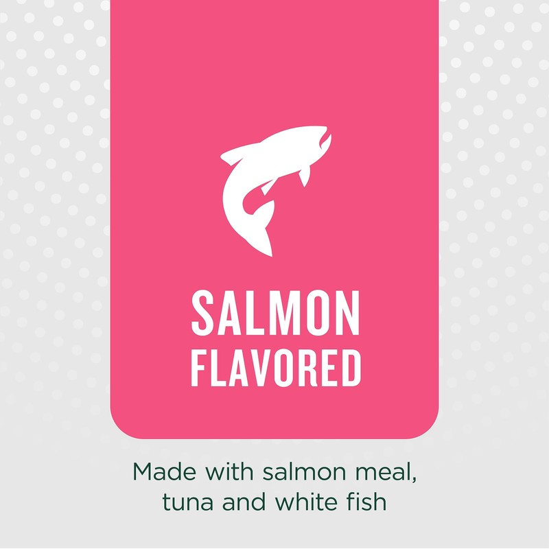 Minties Dental Treats for Cats, Salmon Flavored Treats for Cats,