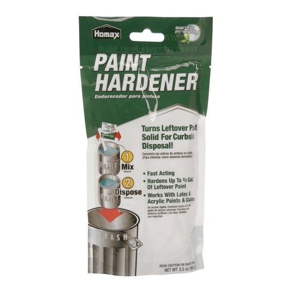Homax 3535 3 Pack Waste-Away Paint Hardener, 3.5-Ounce