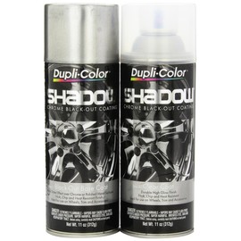 Dupli-Color ESHD10007 Shadow Chrome Black-Out Coating – Black Chrome Spray Paint Kit – 11 oz. Aerosol Can