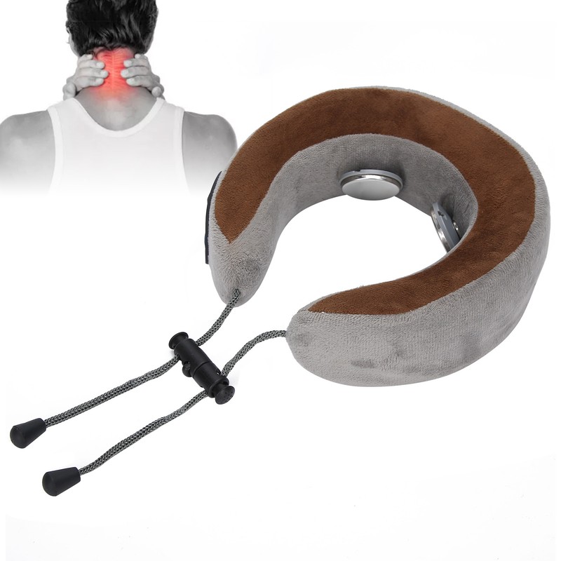 UShape Neck Pillow Massager MultiFunctional Shoulder Neck Care Massager for