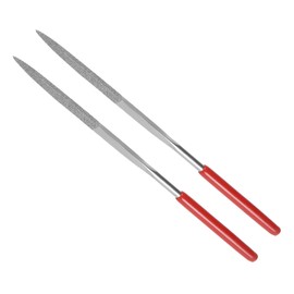 CoCud Diamond Coated Needle File, 150 Grit 4 mm Shaft 160 mm Length, Diamond Triangle Files Sharpening Tool - (Applications: for Metal Glass Stones), Pack of 2
