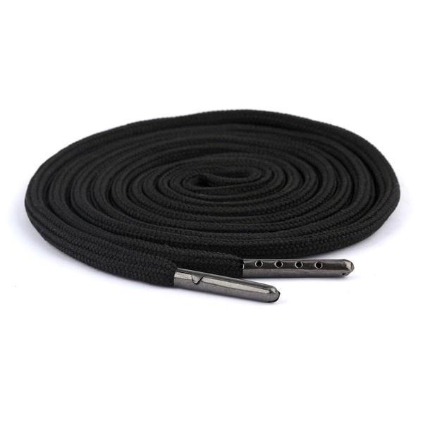 TRUMIZON Drawstring Cord Replacement 5mm Diameter, Hoodie String Black with
