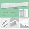 Gandeer 5 Ft Baseboard Heater Cover with Left and Right