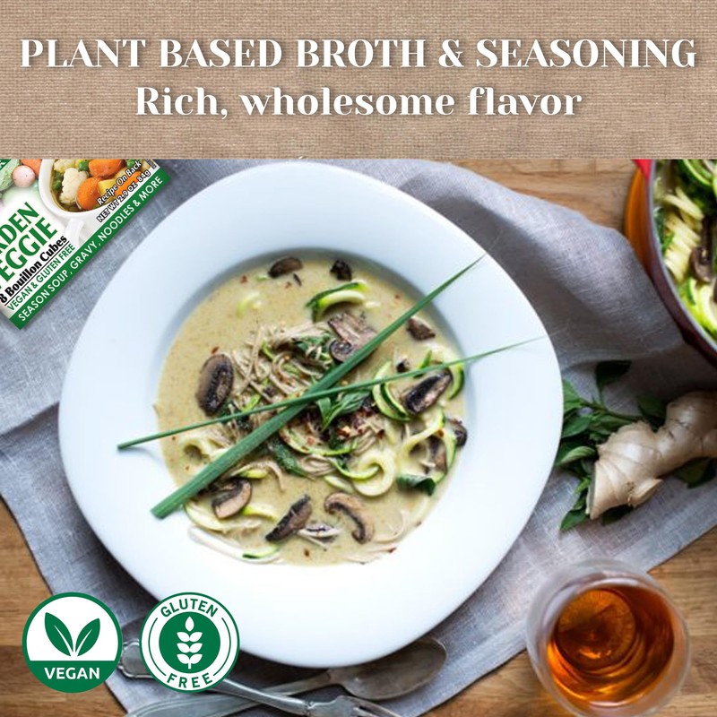 Edward & Sons Garden Veggie Bouillon Cubes - Organic Vegetable