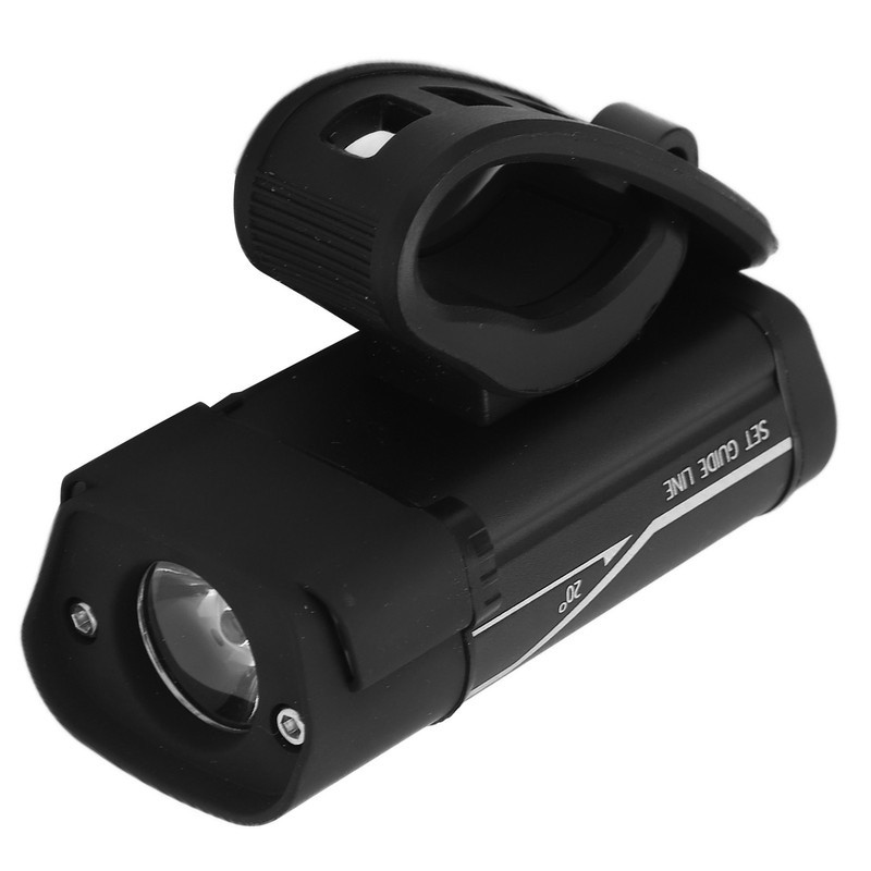 Bike Headlight Aluminum Alloy 5 Levels Black Front Bike Lights