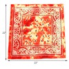 Motique Accessories Tie Dye Paisley Bandana-Orange