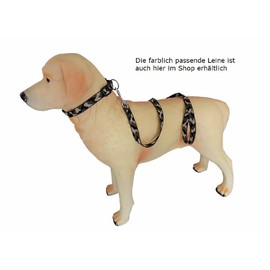 BUDDYPACK Trendy Dog Collars with Click Fastener Adjustable Size XS - XL Many Colourful Colours (M (45-60 cm), Camouflage)