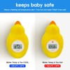 b&h Baby Bath Thermometer Duck, Digital Infant Safe Floating Water