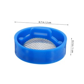 Operitacx Inlet Valve Filter Strainer for Washing Machine, Highly Efficient Filtering for Models, Protects Impurities, 4 Pieces