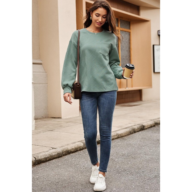 Dokotoo Oversized Sweatshirt for Women Tops Casual Long Sleeve Shirts