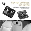 Sephile 1 PC Center Console Lid Latch, Car Central Armrest