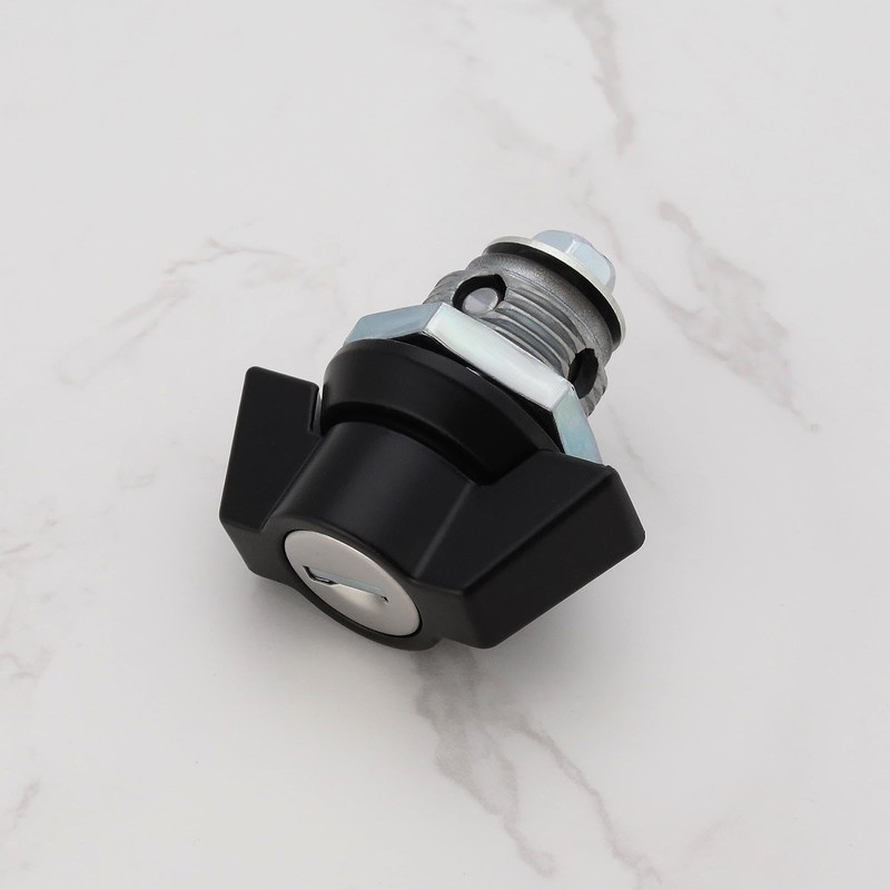 eMagTech 2 Set Zinc Alloy Quarter Turn with Keys Cut
