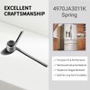 2-Pack 4970JA3011K Refrigerator Lever Spring for LG LFX25978SB