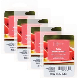 Mainstays Scented Wax Cubes 1.25oz 4-Pack (Juicy Watermelon)