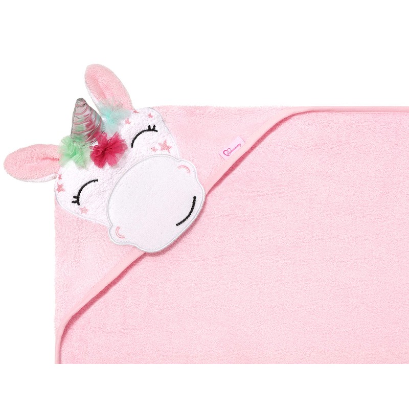 Be Mammy BE20-272-BBL Hooded Towel Cotton 95 cm x 95