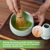 Zanfqvo Matcha Whisk with 100 Bristles - Natural Bamboo Matcha