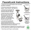 Flow Security Systems The FaucetLock | Heavy Duty Brass Construction
