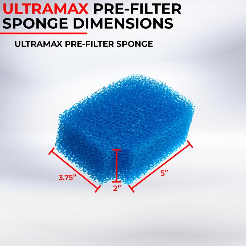 Aquael Ultramax/Maxikani Replacement Sponge Media (Prefilter Sponge)