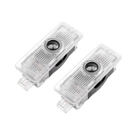 2 Pcs Non-Fading Car Door LED Logo Projector Welcome Lamp Door Light Puddle Lights Kit Compatible with Accessories CLA45 CLA250 E200 E400 C200 Coupe CLS45 CLS300 CLS350 CLS400 (C/E Coupe/CLA/CLS)