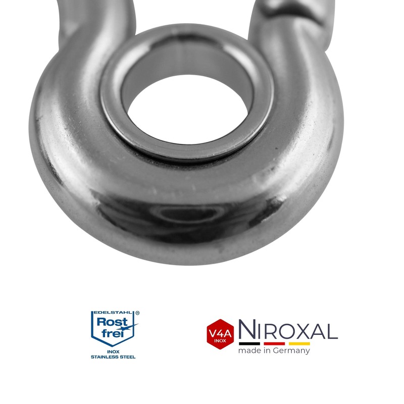 Pack of 50 Carabiner Hooks Small 4 mm Strong Carabiner