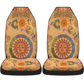 JIATUWAN Ladies car seat Cover, Universal car Front seat Protector for Cars, SUVs, sedans, Trucks (ZYT-TYS)