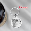 Richesele Teacher's Prayer Keychain - Laser Engraved Teacher Gift, Inspirational