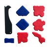 Silicone Sealant Finishing Tools - Silicone Smoothing Caulking Profile Line