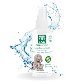 MENFORSAN Body Odour for Dogs and Cats 60ml Eliminates Bad Odors Fragrance Free Vegan Product