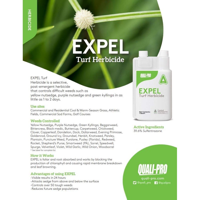 Quali-Pro EXPEL - Herbicide | Controls Tough to Kill Weeds