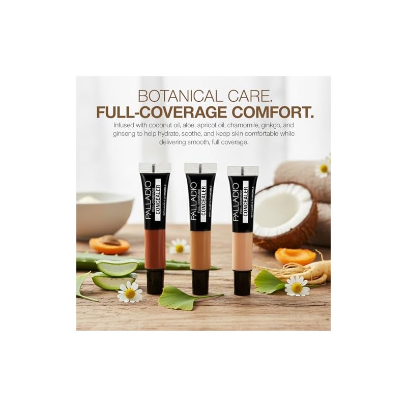 Palladio Corrector de Cobertura Completa Cremoso - Creme Brule