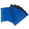 100 Blue Postage Bags for Clothes, Mailing Shipping Self Seal