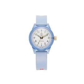 Cue & Cue Smile Solar R03A-001VK Women's Watch, Blue, blue (baby blue), sports