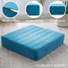 JKMAX 2 Pcs High Density Foam Floor Pillow - Upgraded