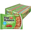 Nissin Top Ramen Noodle Soup, Chili, 3 Ounce (Pack of