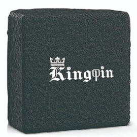 Kingpin Paddle Eraser [Pack of 2] – 2"x2"x1", Black, Non-Abrasive Rubber Cleaner for Pickleball Paddles | Safe for All Paddle Carbon Fiber Surfaces | Outdoor & Sports Gear