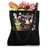 Happy Easter Frog Cosplay Bunny Floral Chocolate Eggs Tote Bag