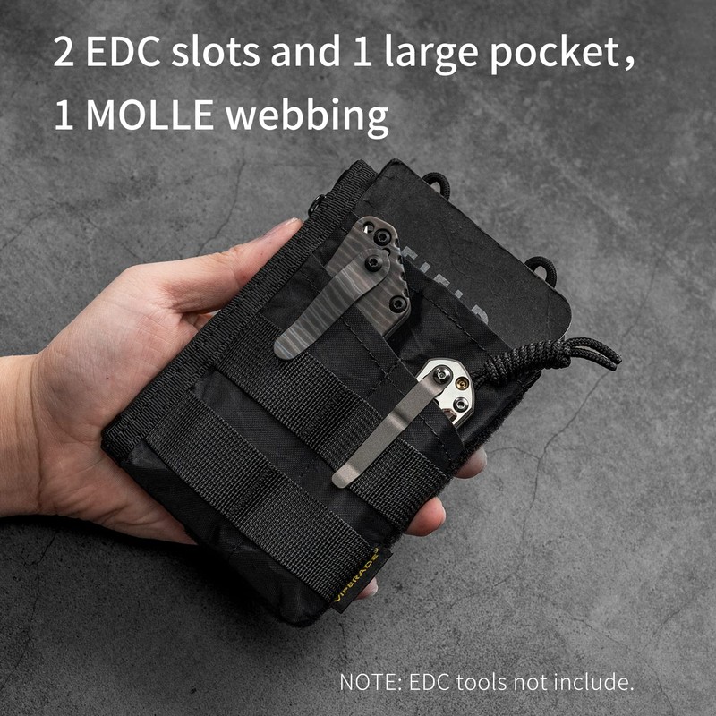 VIPERADE VE18 X-Pac Small EDC Pouch Tool Organizer,Multifunction Small Tools