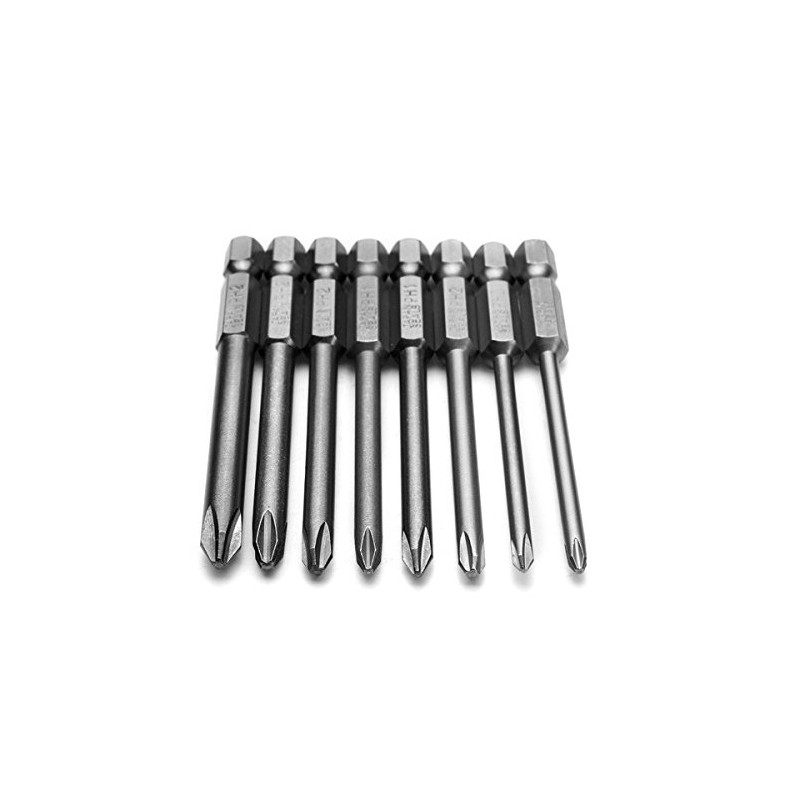 zmart 75 mm Long Screwdriver Bit 8 Pcs Magnetic Cloth