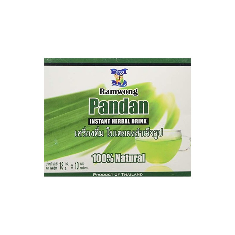 Ramwong Ramwong Brand Instant Pandan Drink 180 g(Pack of 1)