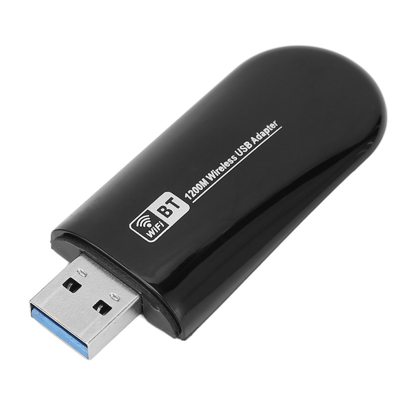 Wireless USB Adapter Desktop Computer 1200Mbps Wireless Network Card Dual