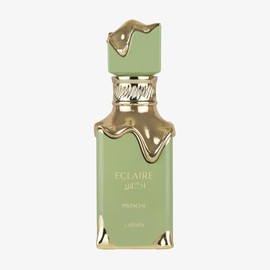 Eclaire Pistache Eau de Parfum Spray 100ml – Long Lasting Fragrance with Sweet Pistachio, Vanilla & Woody Notes for Women and Men