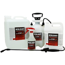 RUST BULLET - Metal Blast Rust Remover - Rust Treatment, Metal Cleaner and Conditioner - Removes Rust, Grease, and Contaminates For a Superior Bond - 24 oz Spray