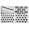 4 Sides Versatile Vtainless Steel Box Grater, Foldable Kitchen Gadget